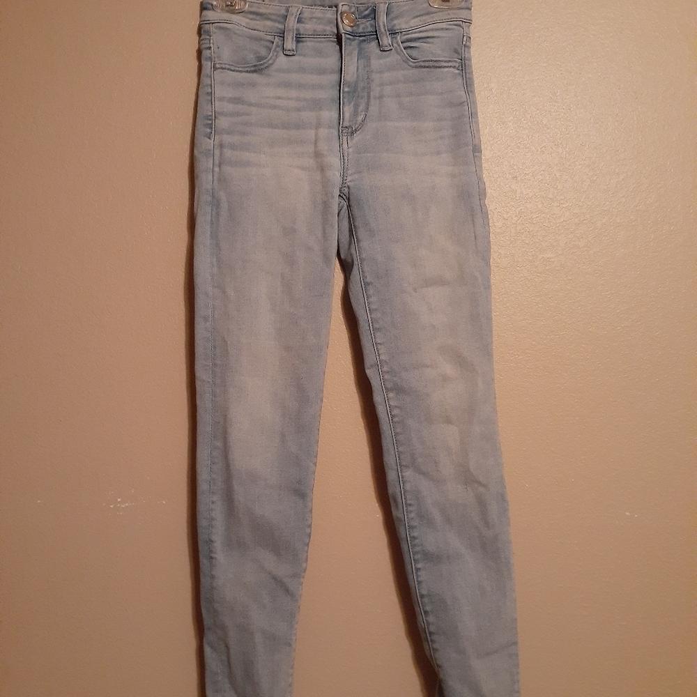 American Eagle Outfitters Hi Rise Jegging Light